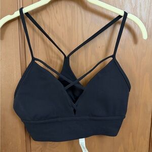 Lululemon strappy bra - black